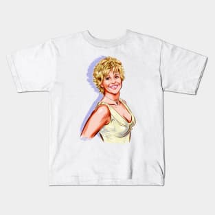 Lorrie Morgan - An illustration by Paul Cemmick Kids T-Shirt